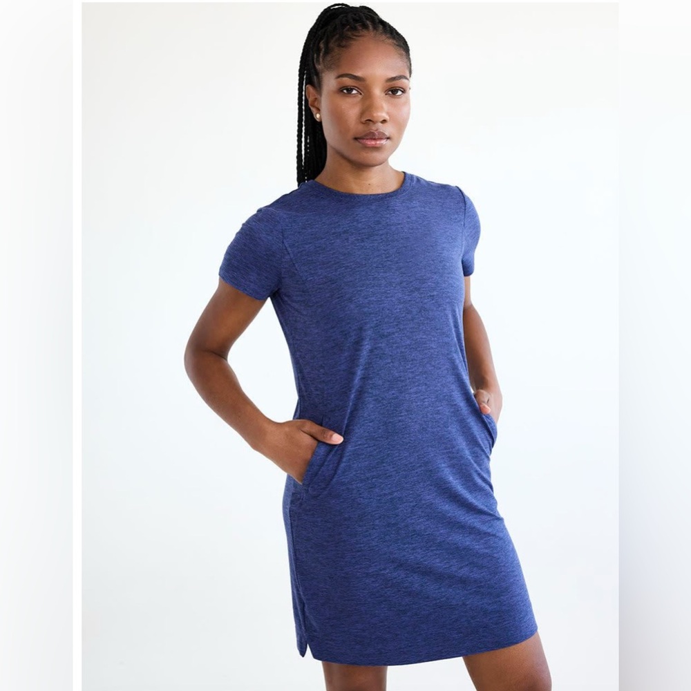 UPF 50 Short-Sleeve Dress - Dry Lux Hyba brand new with tag